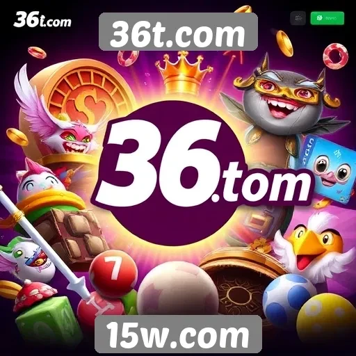 Plataforma 36t.com oferece ampla biblioteca de jogos
